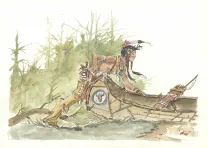 Colored illustration, Lele Vianello