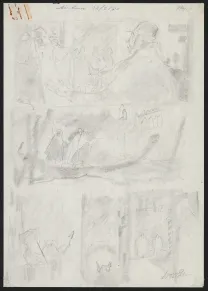 Sketch, Alberto Breccia