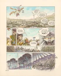 Planche couleur, Légendes des Contrées oubliées, La Saison des cendres (T.1), Thierry Ségur