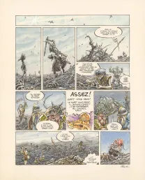 Planche couleur, Légendes des Contrées oubliées, La Saison des cendres (T.1), Thierry Ségur