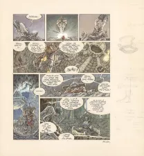 Planche couleur, Légendes des Contrées oubliées, La Saison des cendres (T.1), Thierry Ségur