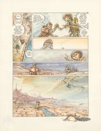 Planche couleur, Légendes des Contrées oubliées, Le Sang des rois (T.3), Thierry Ségur