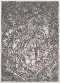 Black and white illustration, Once Upon a Time, Stan Manoukian