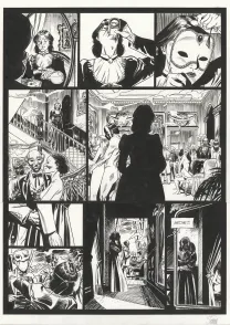 Planche noir et blanc, Louisiana, La Couleur du Sang (T.2), Gontran Toussaint