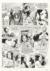 Black and white original page, Louisiana, La Couleur du Sang (T.2), Gontran Toussaint