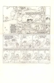 Planche noir et blanc, Le Vent dans les Sables , L'Invitation au voyage (T.1), Michel Plessix