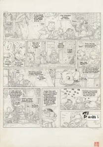 Planche noir et blanc, Le Vent dans les Sables , Le Chant des dunes (T.4), Michel Plessix