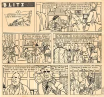 Planche noir et blanc, Blitz, Jean-Claude Floc'h