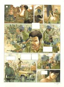 Planche couleur, Muchacho, Tome 2 (T.2), Emmanuel Lepage