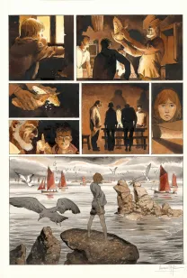 Planche couleur, Ar-Men, L'Enfer des enfers, Emmanuel Lepage