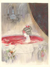 Illustration couleur, L’Encyclopédie du Merveilleux – Les Fantômes, Isabella Mazzanti