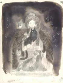 Colored illustration, Legends of Norse Mythology : Enter a world of gods, giants, monsters and heroes, Isabella Mazzanti