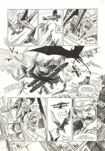 Planche noir et blanc, The Kong Crew, Hudson Megalodon (T.2), Eric Herenguel