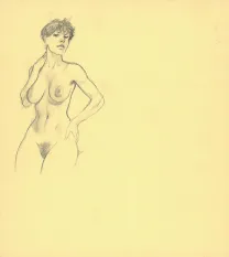 Sketch, Le Cahier bleu, André Juillard