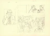 Sketch, Blake et Mortimer, Signé Olrik (T.30), André Juillard