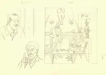 Sketch, Blake et Mortimer, Signé Olrik (T.30), André Juillard