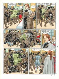 Planche couleur, Les 7 Vies de l'Épervier, Quinze ans après  (T.12), André Juillard