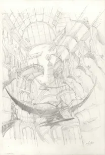 Sketch, Steampunk, Didier Graffet