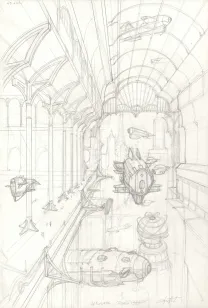 Sketch, Steampunk, Didier Graffet