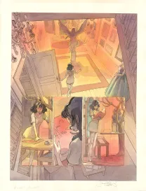 Planche couleur, Le Voleur d'amour, Yannick Corboz