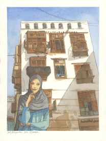Illustration couleur, Je est un autre, Joel Alessandra