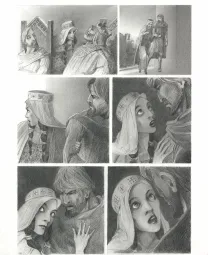 Planche noir et blanc, Macbeth, Paul & Gaëtan Brizzi