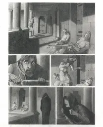 Planche noir et blanc, Macbeth, Paul & Gaëtan Brizzi