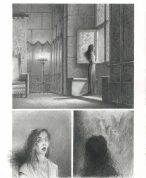 Planche noir et blanc, Macbeth, Paul & Gaëtan Brizzi