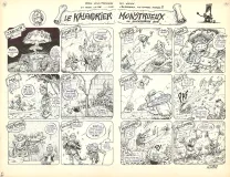 Planche noir et blanc, Kroc le bô, Kroc le bô, Thierry Ségur