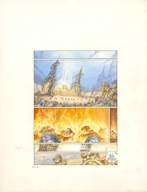 Planche couleur, Légendes des Contrées oubliées, Le Sang des rois (T.3), Thierry Ségur