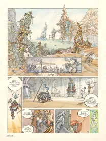 Planche couleur, Légendes des Contrées oubliées, Le Sang des rois (T.3), Thierry Ségur