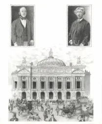 Planche noir et blanc, Le Fantôme de l'Opéra , Paul & Gaëtan Brizzi