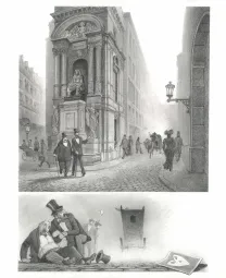 Planche noir et blanc, Le Fantôme de l'Opéra , Paul & Gaëtan Brizzi
