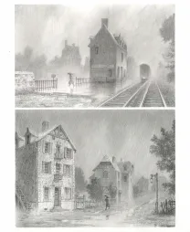 Planche noir et blanc, Le Fantôme de l'Opéra , Paul & Gaëtan Brizzi