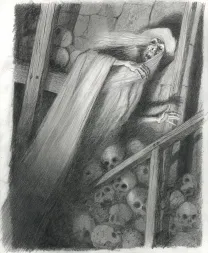 Planche noir et blanc, Le Fantôme de l'Opéra , Paul & Gaëtan Brizzi