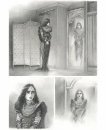 Planche noir et blanc, Le Fantôme de l'Opéra , Paul & Gaëtan Brizzi