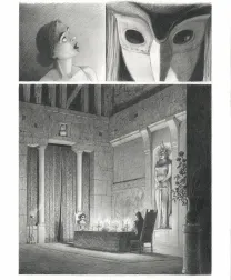 Planche noir et blanc, Le Fantôme de l'Opéra , Paul & Gaëtan Brizzi