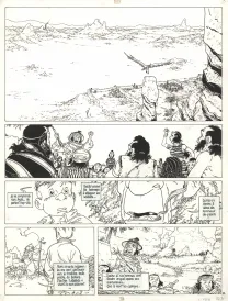 Planche noir et blanc, Julien Boisvert , Neêkibo (T.1), Michel Plessix