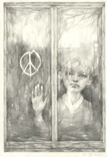 Illustration noir et blanc, Marco Mazzoni