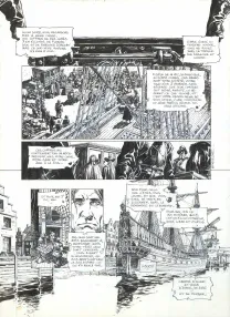 Planche noir et blanc, 1629... ou l'Effrayante Histoire des naufragés du Jakarta, L'Apothicaire du diable (T.1), Thimothée Montaigne