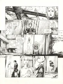 Planche noir et blanc, 1629... ou l'Effrayante Histoire des naufragés du Jakarta, L'île rouge (T.2), Thimothée Montaigne
