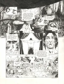 Planche noir et blanc, 1629... ou l'Effrayante Histoire des naufragés du Jakarta, L'île rouge (T.2), Thimothée Montaigne