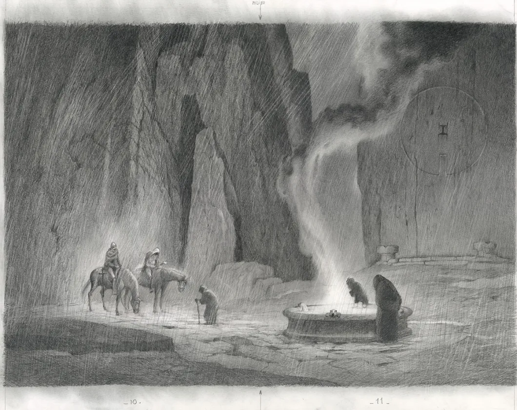 Planche noir et blanc, Macbeth, Paul & Gaëtan Brizzi