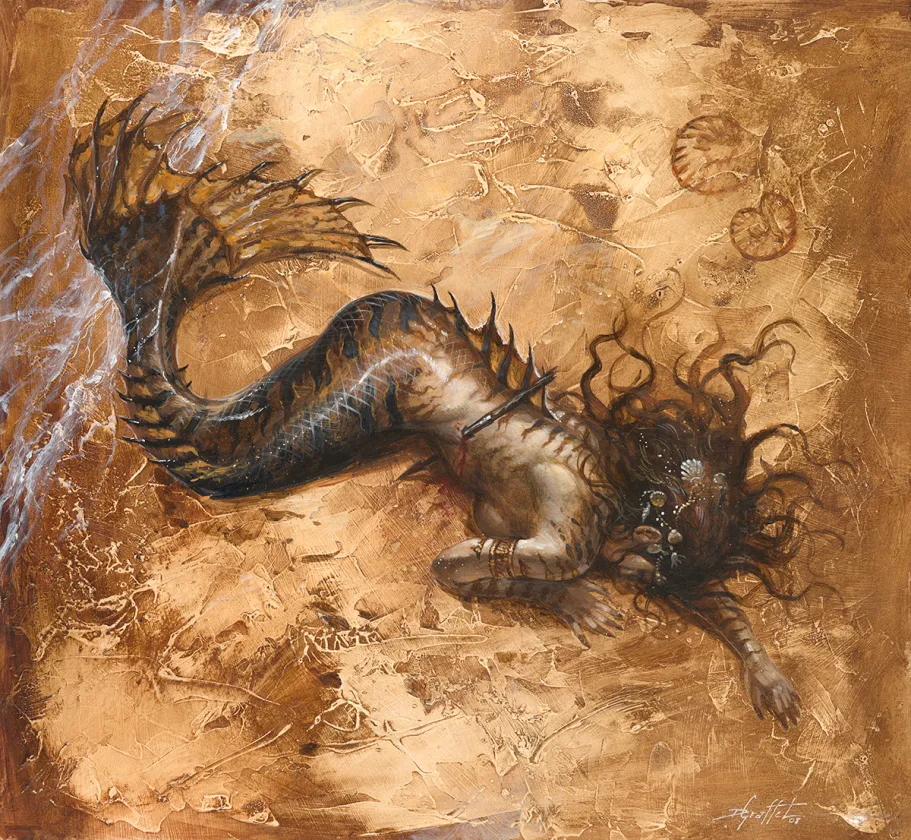 Illustration couleur, Les Filles de Soleil, Didier Graffet