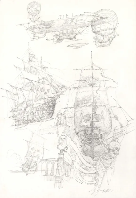 Crayonné, Steampunk, Didier Graffet
