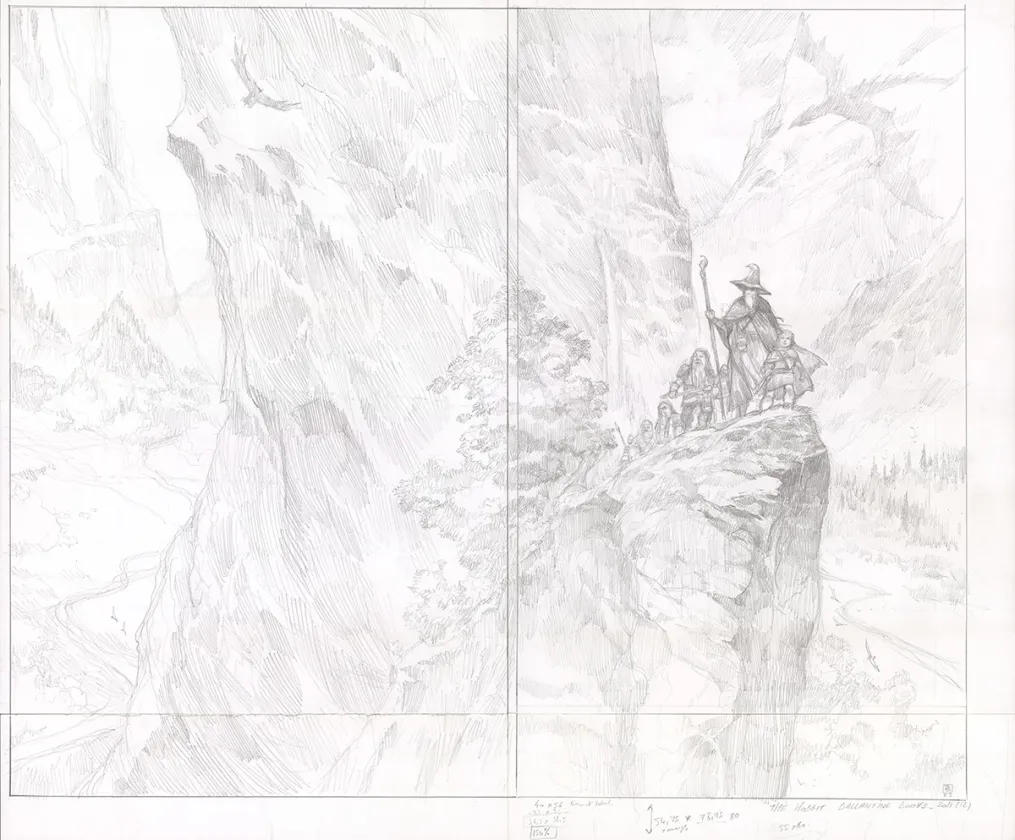 Sketch, The Hobbit , Didier Graffet