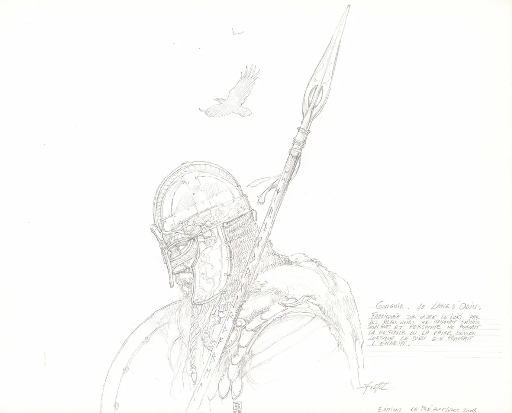 Crayonné, L'Anneau des Nibelungen, Didier Graffet