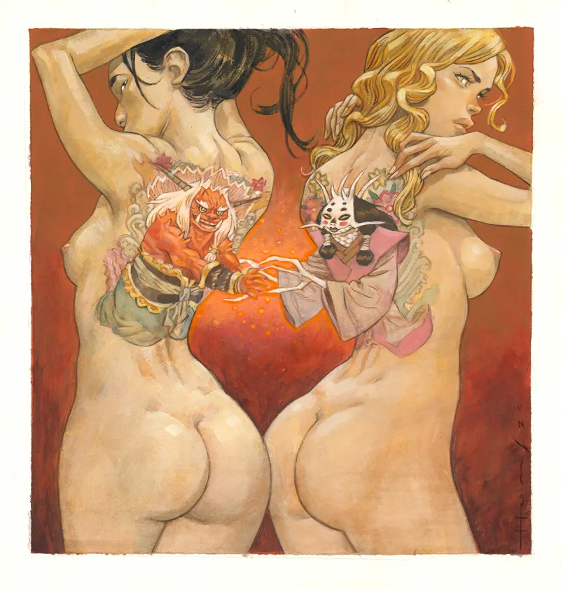 Illustration couleur, Shi, Josep Homs
