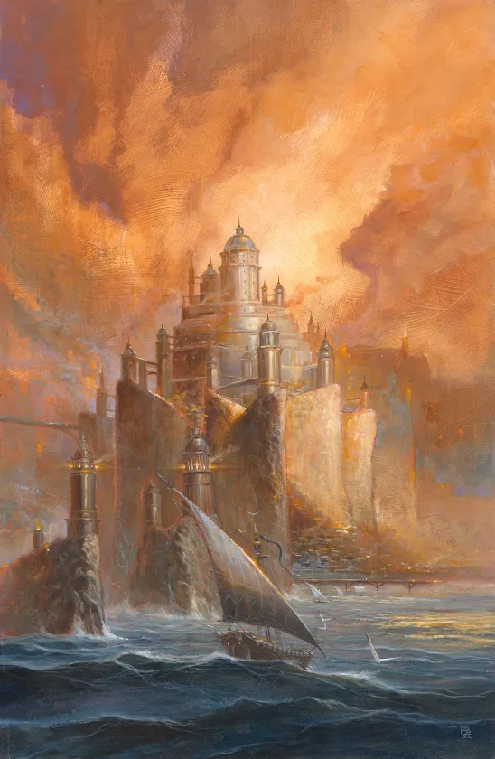 Cover, La Mer éclatée, La Moitié d'un monde (T.2), Didier Graffet