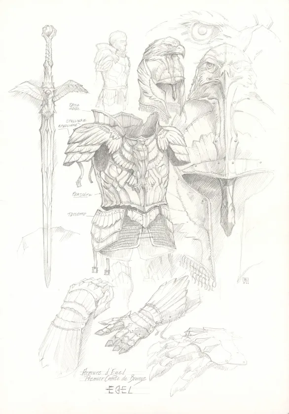 Crayonné, Légende, Collector 40 ans, Didier Graffet